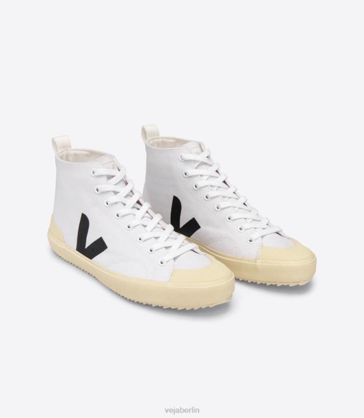 Veja 46FB288 Nova HT Canvas weiß schwarze Buttersohle