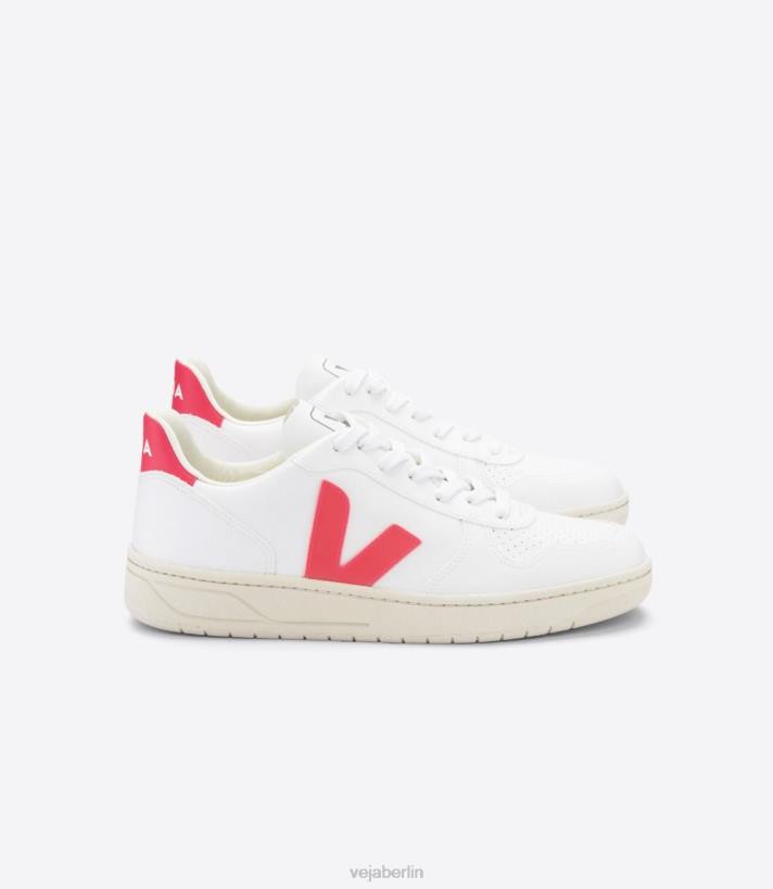 Veja 46FB299 v-10 cwl weiß rosa fluo