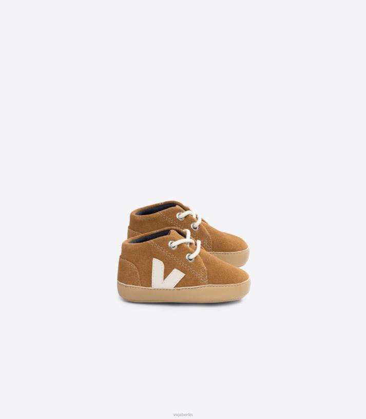 Veja 46FB402 Baby-Wildleder-Camel-Pierre