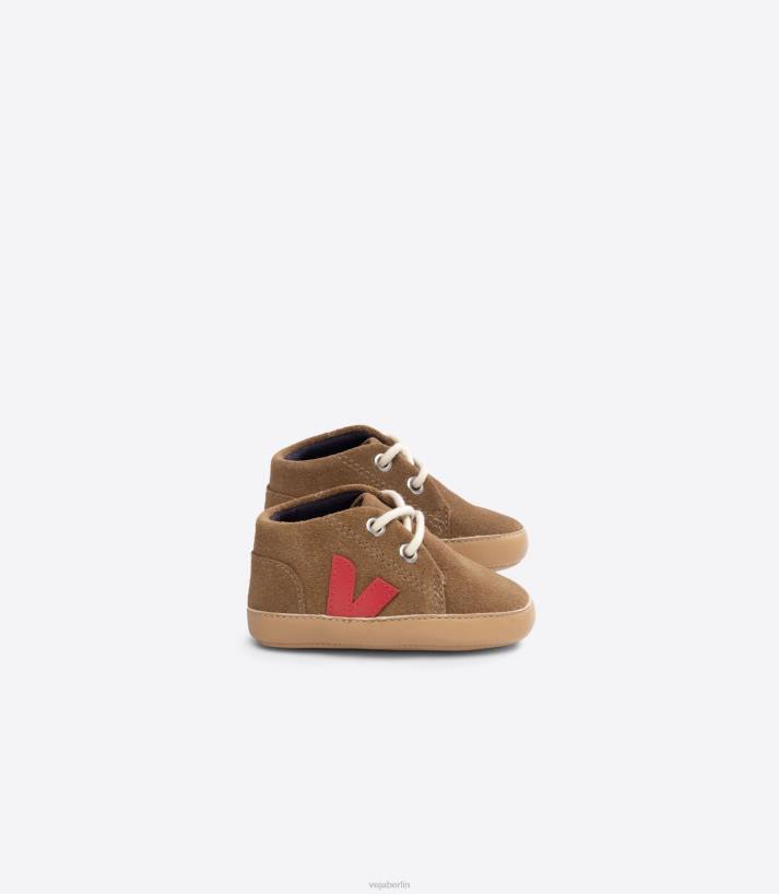 Veja 46FB406 Baby-Wildleder, braunes Peking