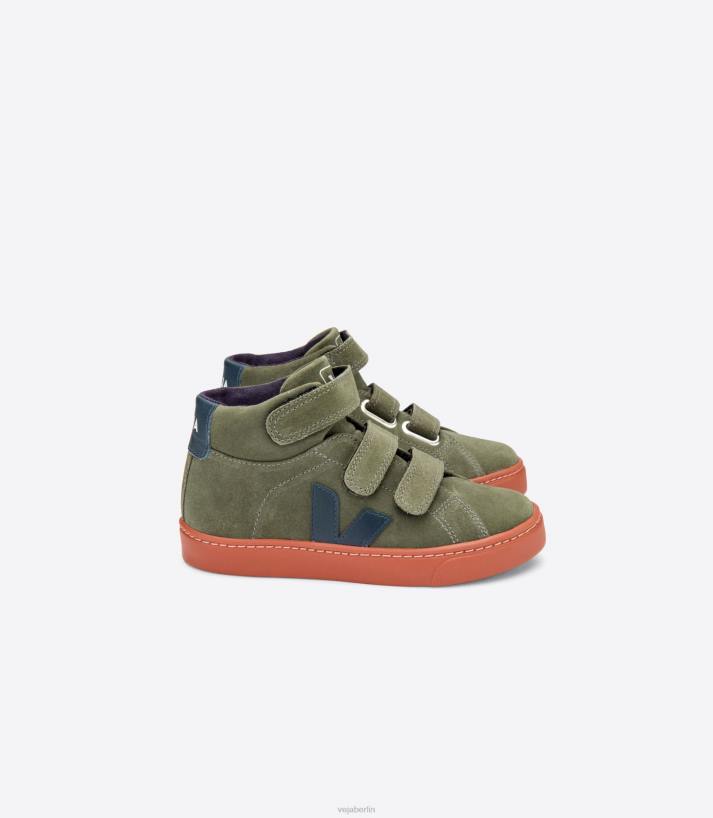 Veja 46FB312 Esplar Mid Wildleder Mud Nautico Rostsohle