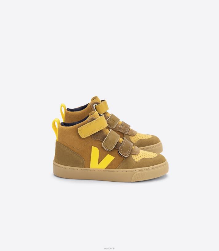 Veja 46FB345 V-10 Mid Wildleder Multico Camel Tonic