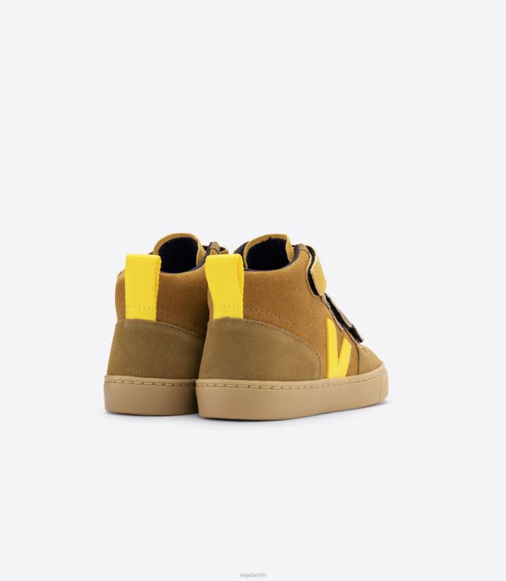 Veja 46FB345 V-10 Mid Wildleder Multico Camel Tonic