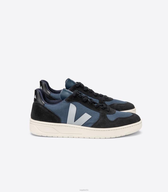 Veja 46FB62 V-10 Ripstop Nautico Oxford Grau Schwarz