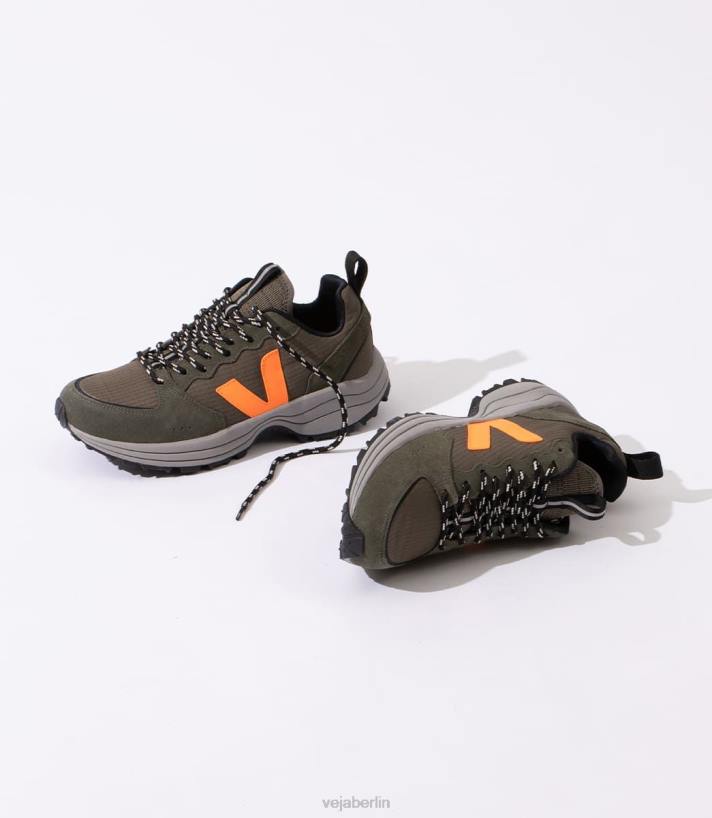 Veja 46FB166 Venturi Ripstop Kaki Neon Orange